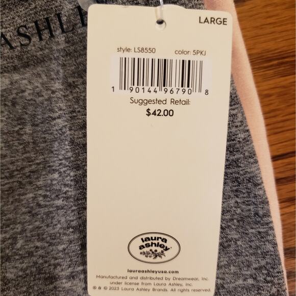 Laura Ashley NWT 5 pack panties stretch briefs 1X 2x - Picture 7 of 10